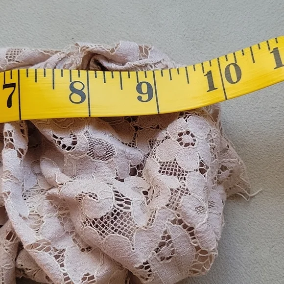 Joie nude beige colored lace top - Picture 8 of 8